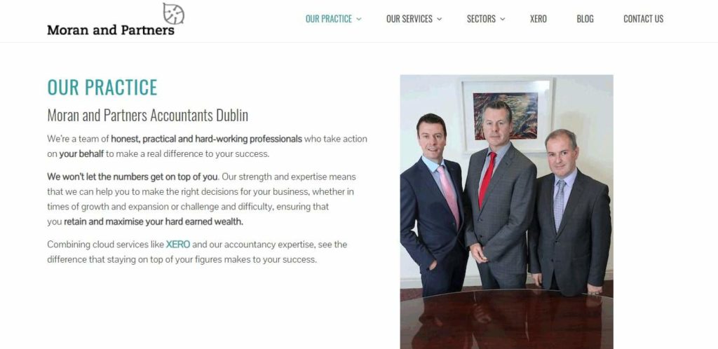 Moran and Partners' Homepage