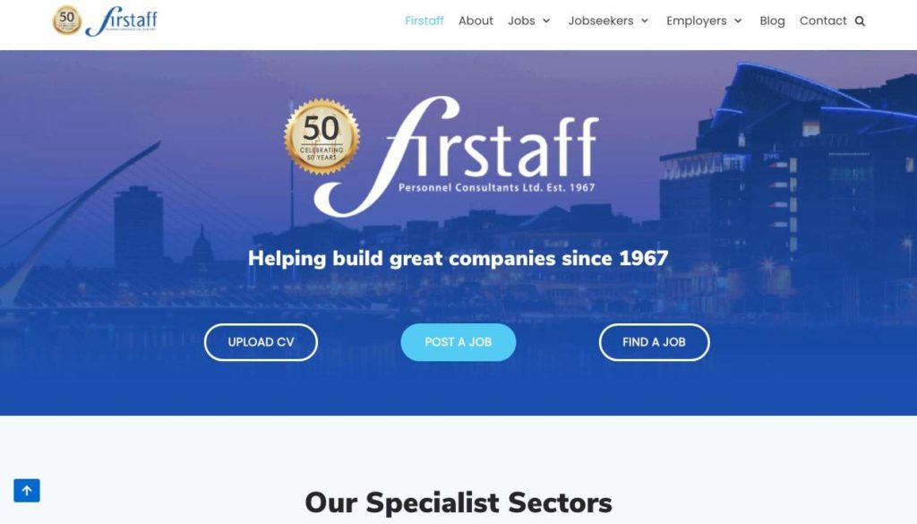 Firstaff Personnel Consultants' Homepage
