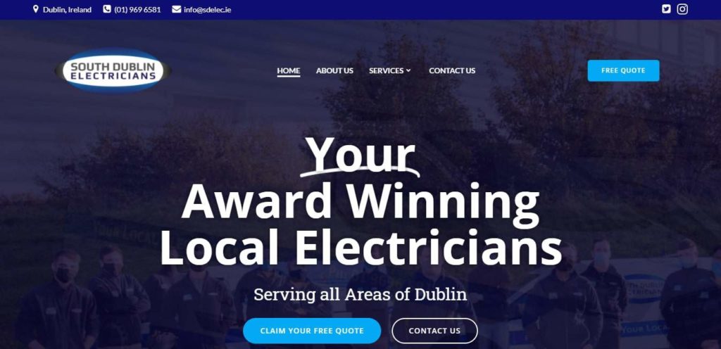 South Dublin Electricians' Homepage