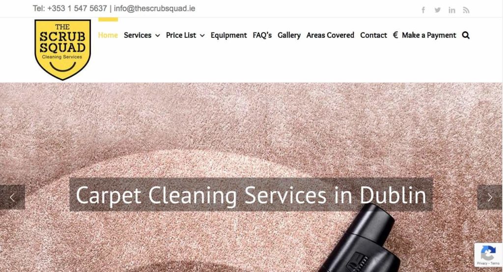The Scrub Squad Cleaning ServicesThe Scrub Squad Cleaning Services' Homepage