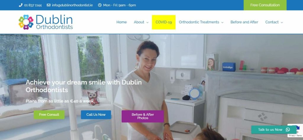 Dublin Orthodontists' Homepage