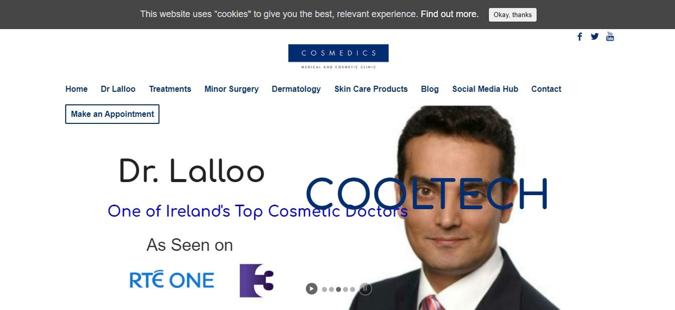 Cosmedics Clinic's Homepage