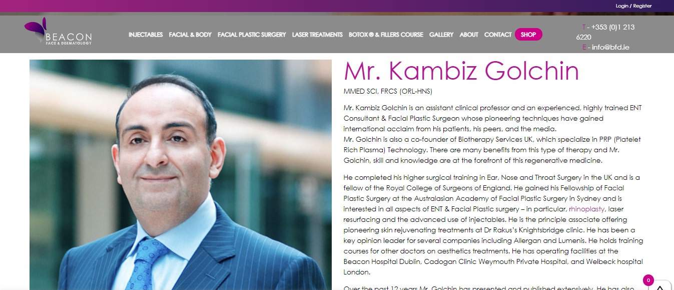 Beacon Face and Dermatology's Homepage