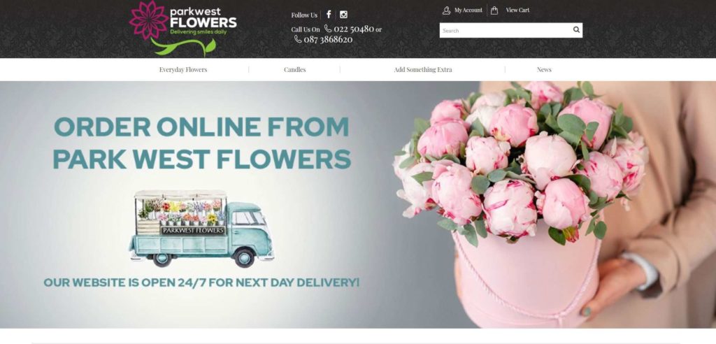 Parkwest Flowers' Homepage