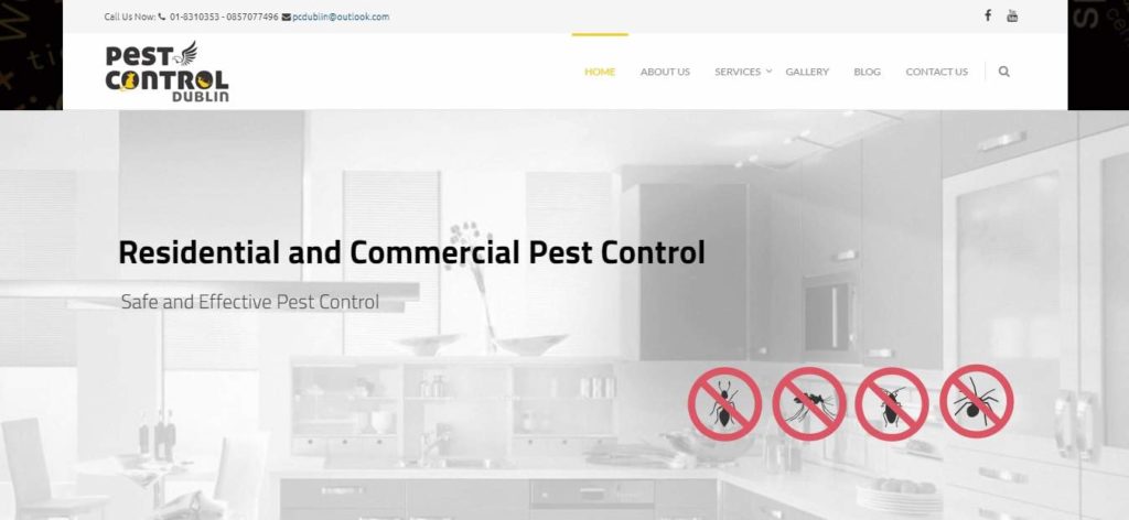 Pest Control Dublin's Homepage