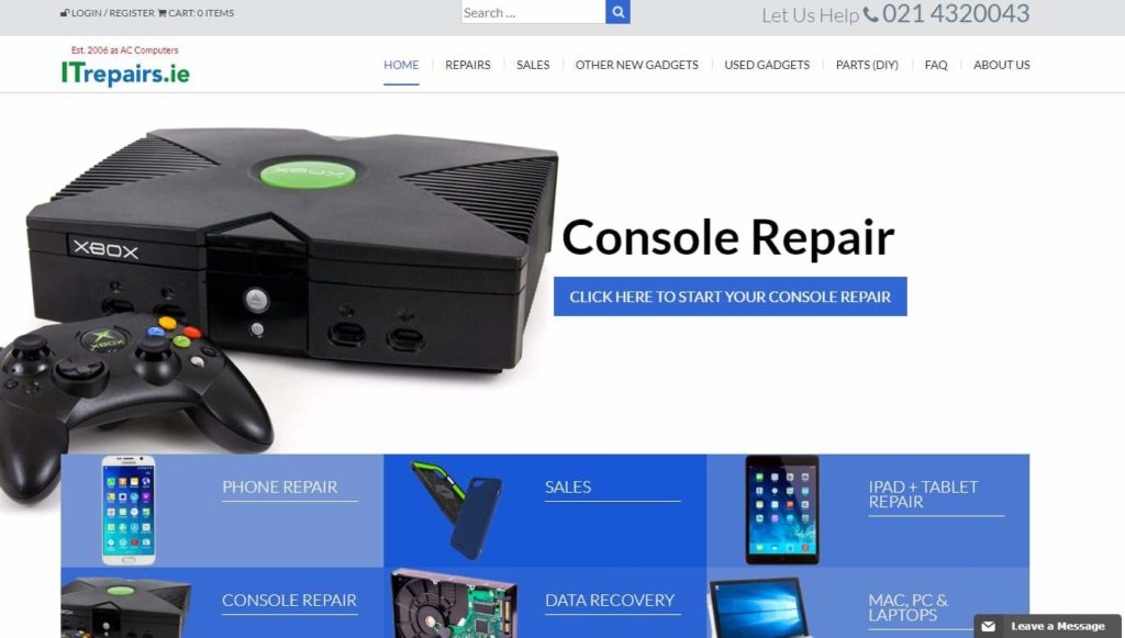 ITrepairs' Homepage