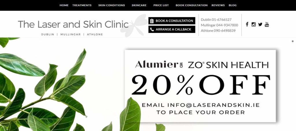 The Laser and Skin Clinic's Homepage