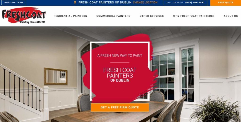 Fresh Coat Painters of Dublin's Homepage