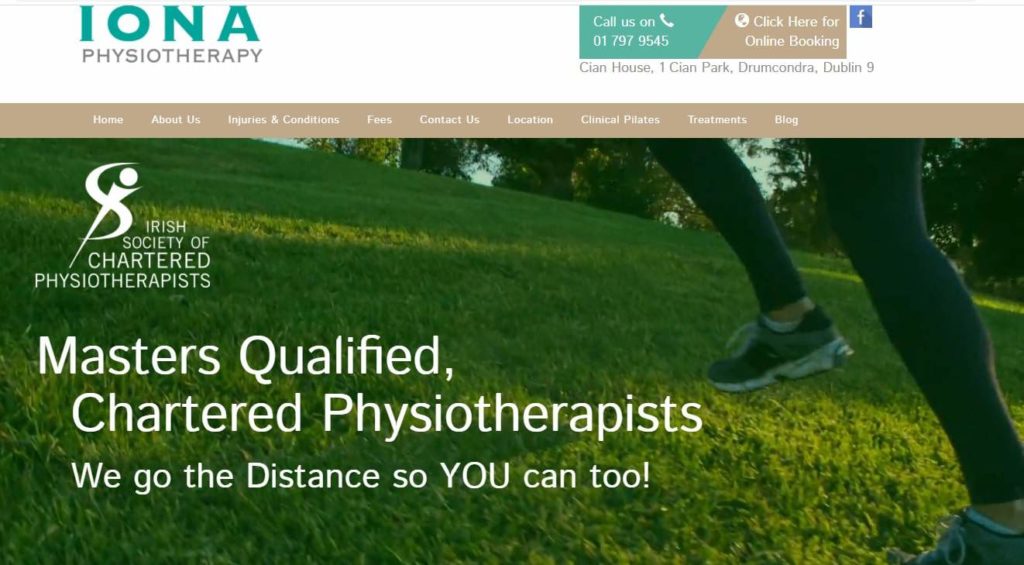 Iona Physiotherapy's Homepage