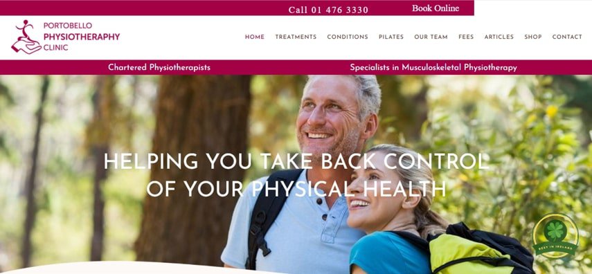 Portobello Physiotherapy Clinic's Homepage