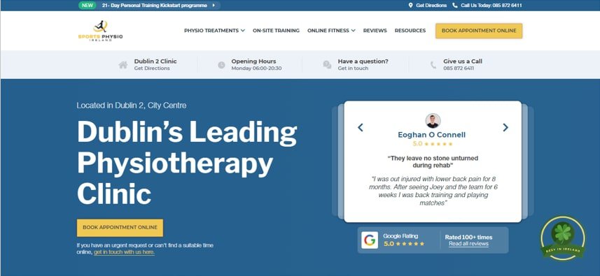 Sports Physio Ireland's Homepage