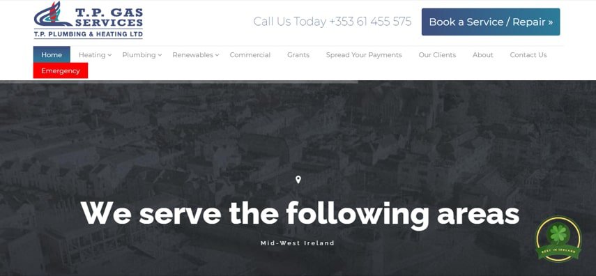 T.P. Gas Services' Homepage