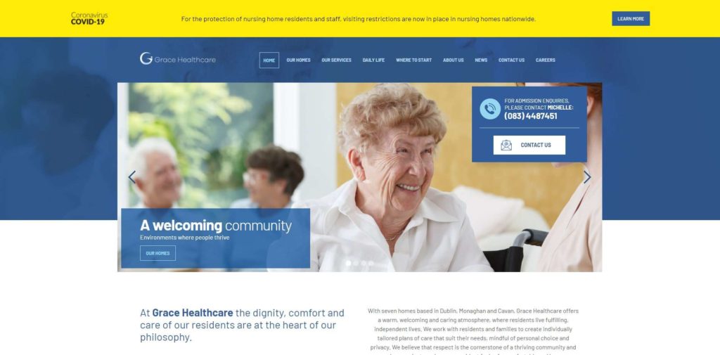 Terenure Nursing Home's Homepage