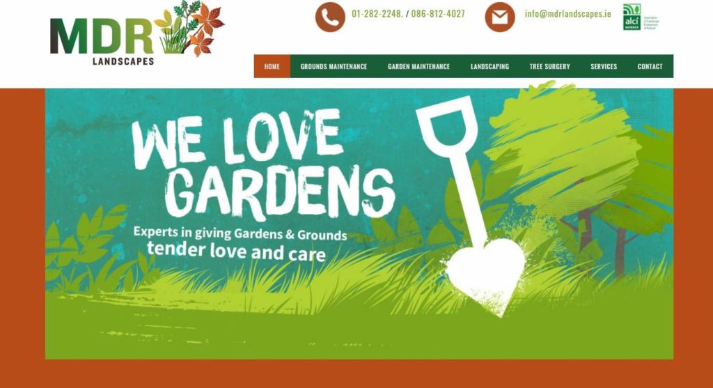 MDR Landscapes' Homepage
