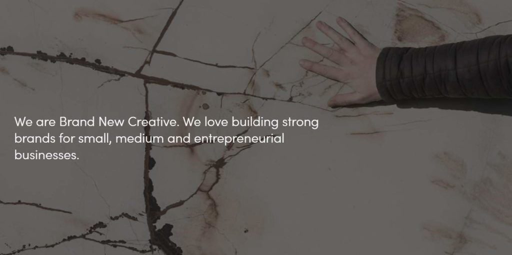 Brand New Creative's Homepage
