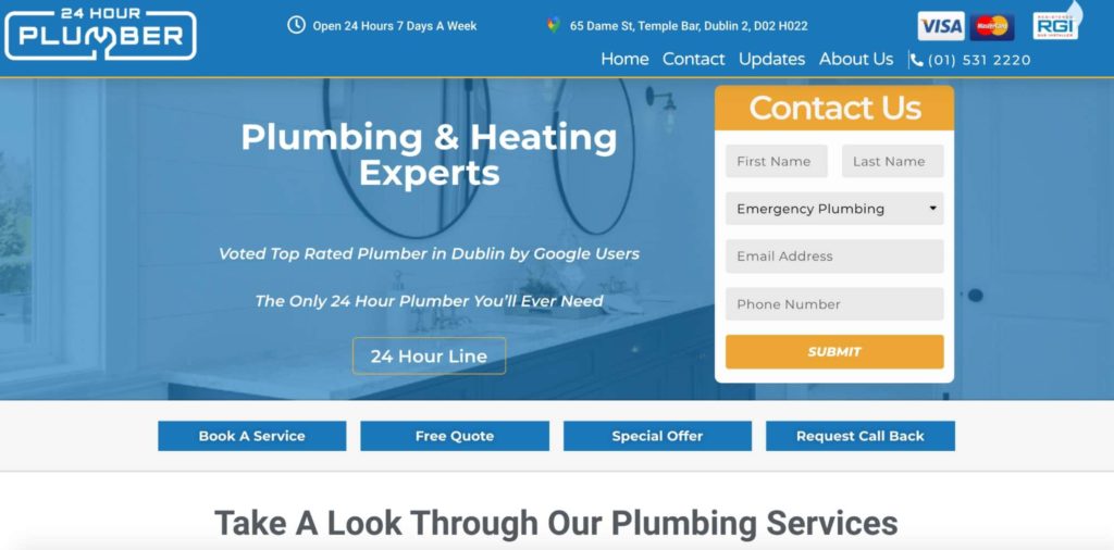 24 Hour Plumber's Homepage