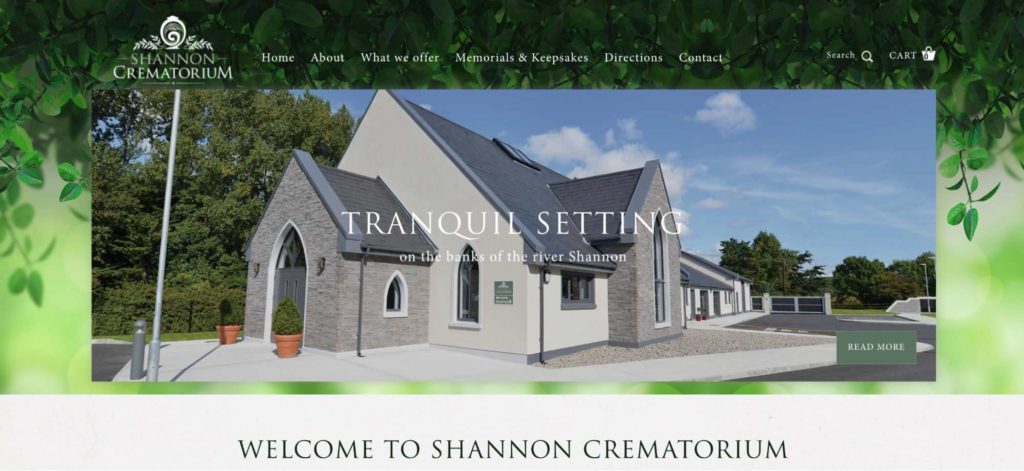 Shannon Crematorium's Homepage