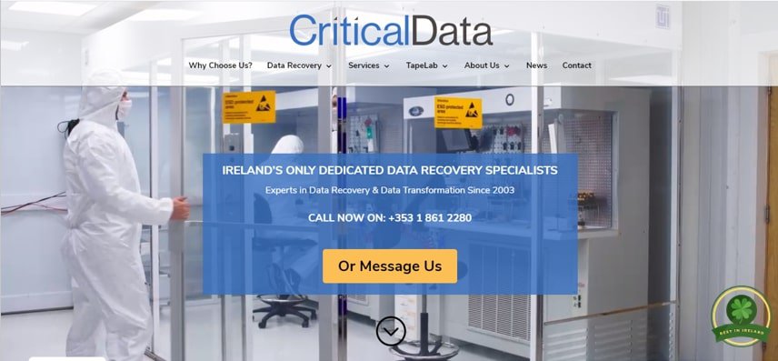 CriticalData's Homepage