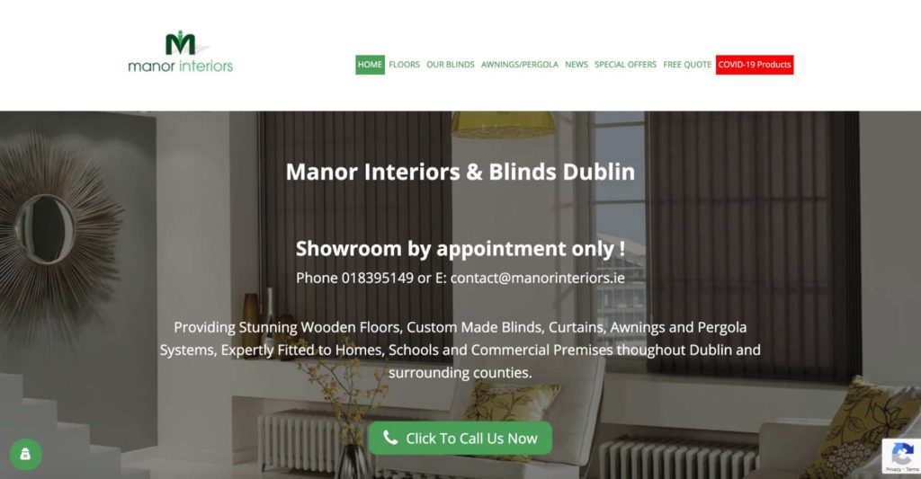 Manor Interiors' Homepage