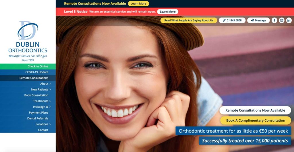 Dublin Orthodontics' Homepage