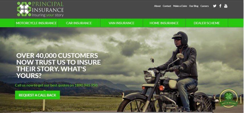 Principal Insurance's Homepage