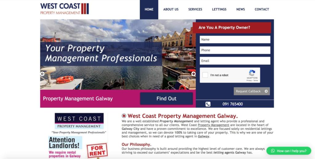West Coast Property Management's Homepage