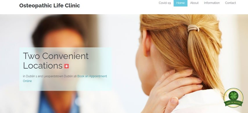 Osteopathic Life Clinic's Homepage