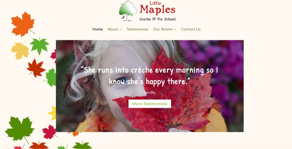 Little Maples Crèche & Preschool's Homepage