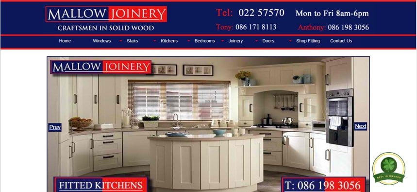 Mallow Joinery's Homepage