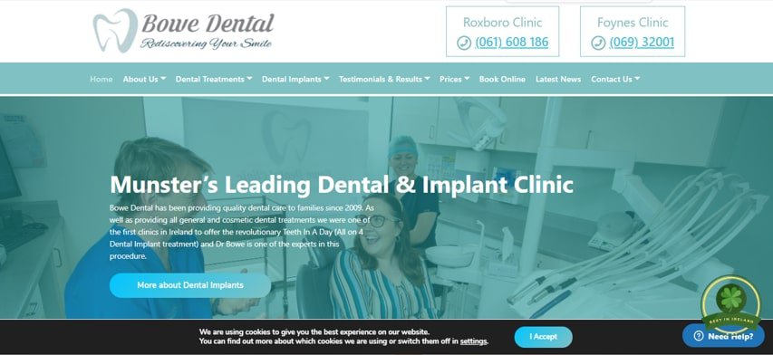 Bowe Dental's Homepage