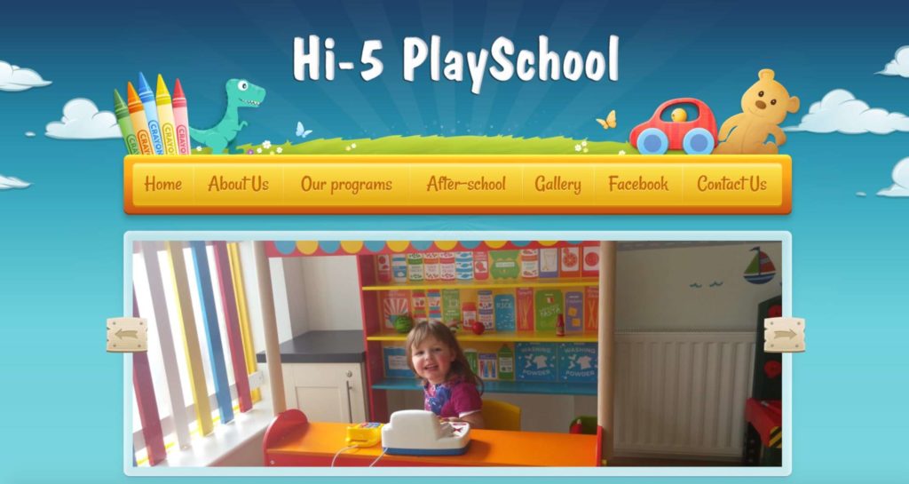 Hi-5 PlaySchool's Homepage