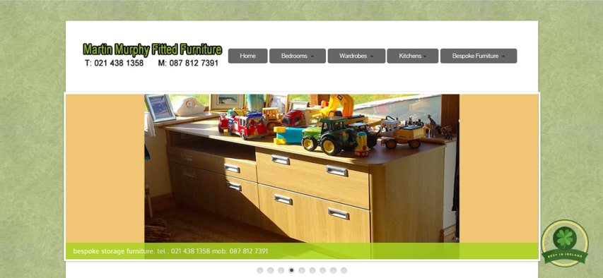Martin Murphy Fitted Furniture's Homepage