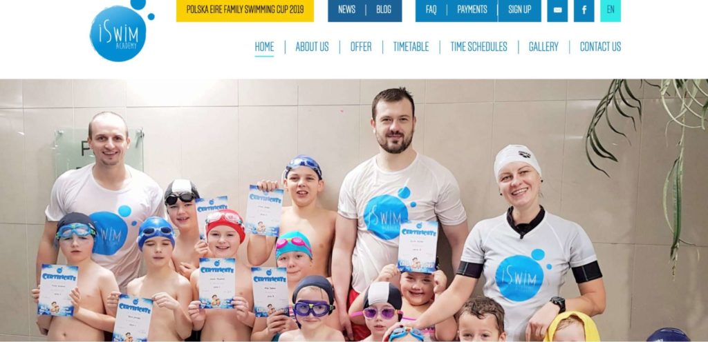 iSwim Academy's Homepage