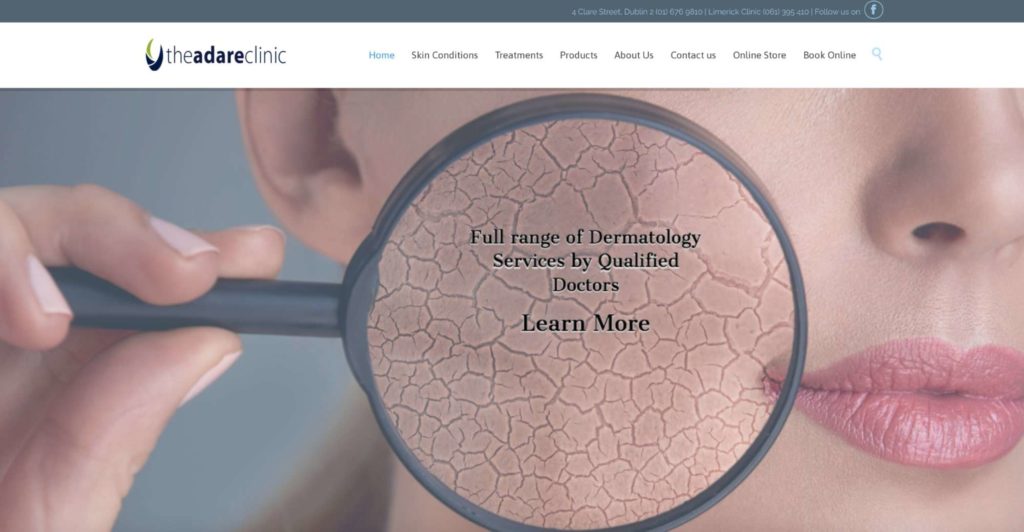 The Adare Clinic's Homepage