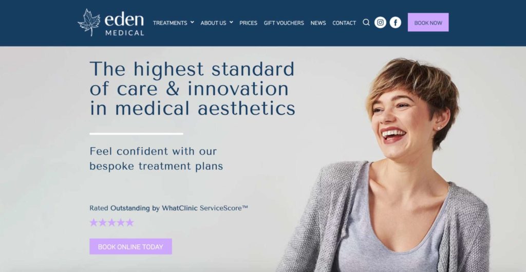 Eden Medical Clinic's Homepage