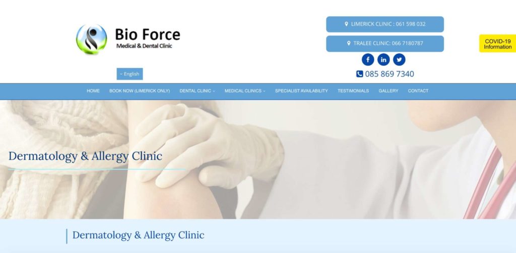 Dr. Eve Berlinska, Bio Force Medical & Dental Clinic's Homepage