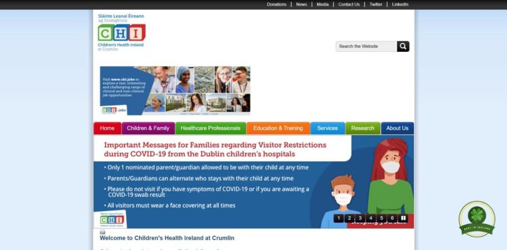 Dr Sinead Harty - Our Lady of Children’s Hospital (OLCH) Crumlin/Children’s Health Ireland (CHI) Crumlin's Homepage