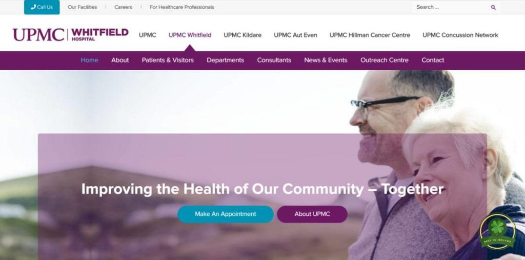 Dr Tadhg O’Sullivan - UPMC Whitfield's Homepage