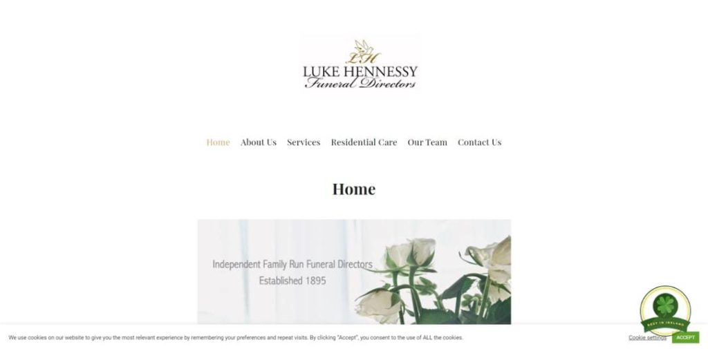 Luke Hennessy Funeral Directors' Homepage