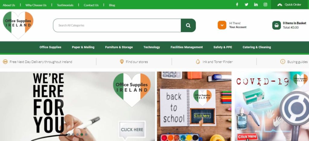 Office Supplies Ireland's Homepage