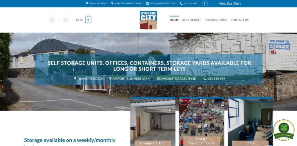 Storage City's Homepage