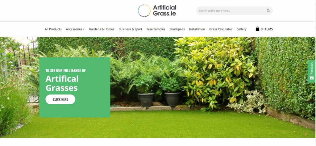 Artificial Grass.ie's Homepage