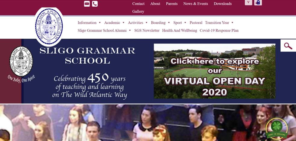 Sligo Grammar School's Homepage
