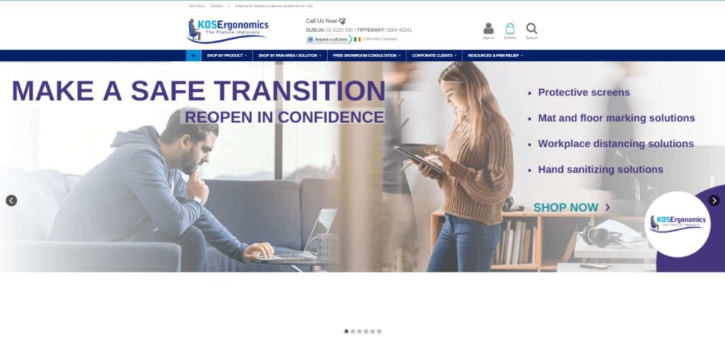 KOS Ergonomics' Homepage