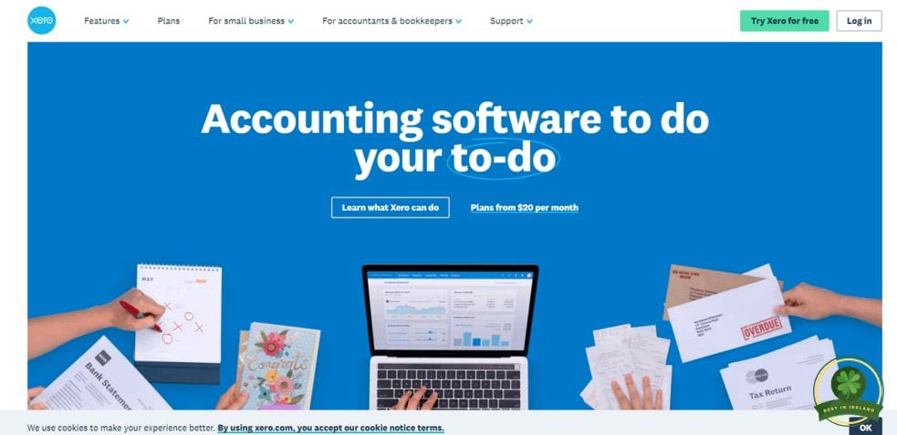 Xero's Homepage