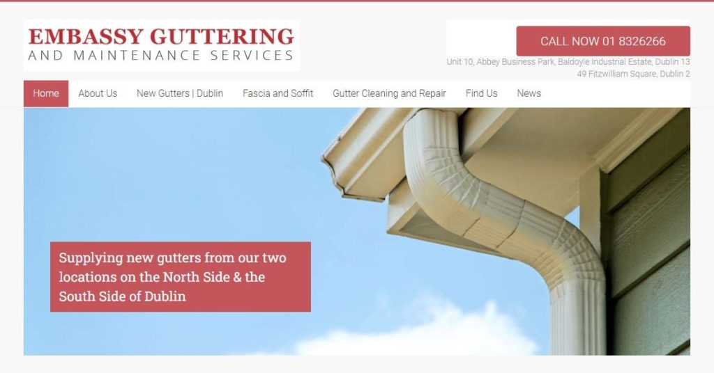 Embassy Guttering's Homepage