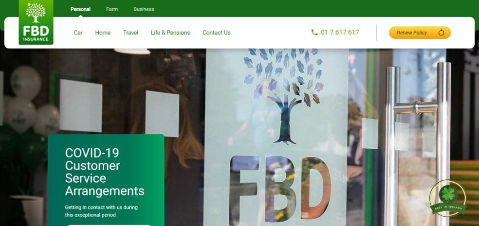 FBD Insurance - Cork's Homepage
