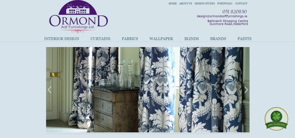 Ormond Soft Furnishings Ltd's Homepage