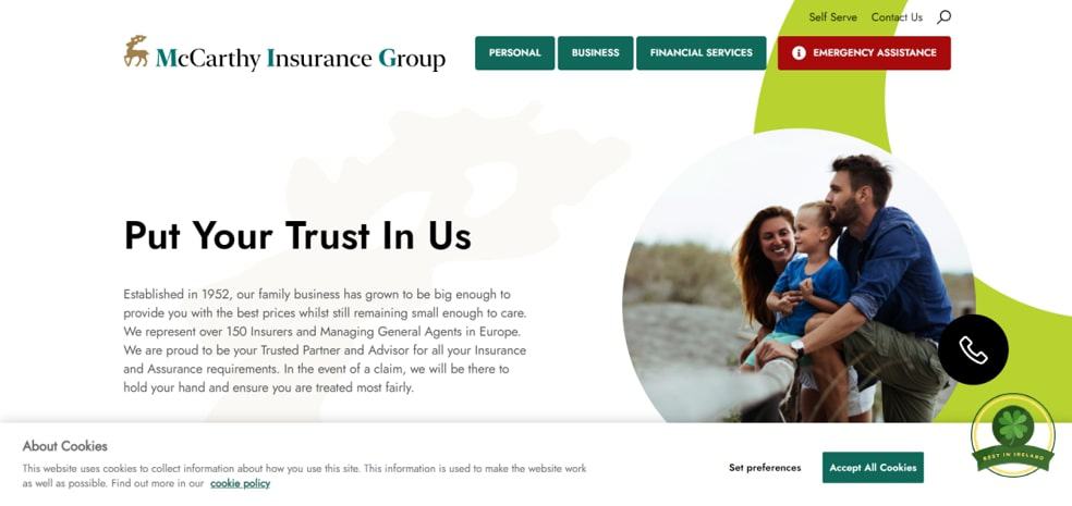 McCarthy Insurance Group - Fermoy's Homepage
