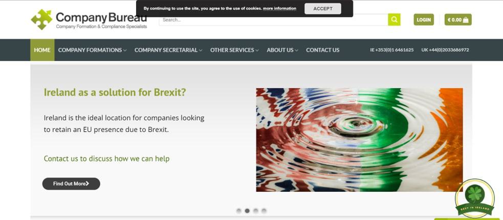 Company Bureau's Homepage
